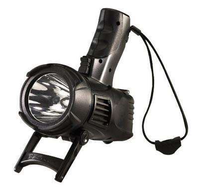 Streamlight Black Waypoint Non-Rechargeable Pistol Grip Spotlight With 12V DC Power Cord