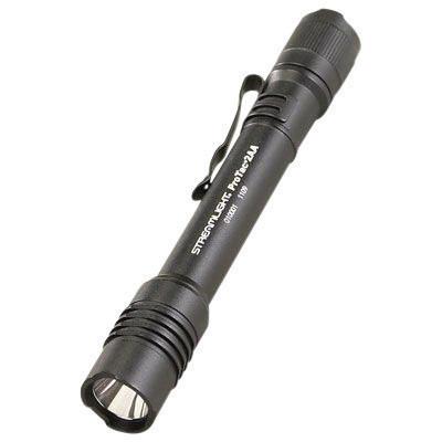Streamlight Black ProTac Professional Tactical Flashlight With Removable Pocket Clip